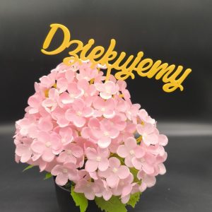 Topper "Dziękujemy"