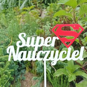 Topper "Super nauczyciel"