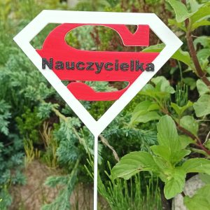 Topper "Super nauczycielka"
