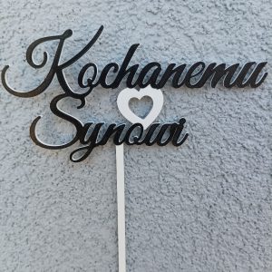 Topper "Kochanemu synowi"