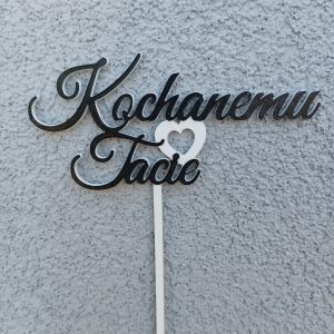 Topper "Kochanemu tacie"