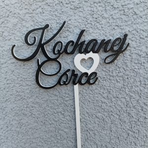 Topper "Kochanej córce"