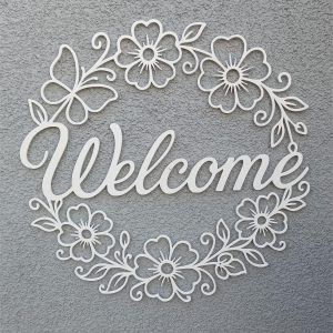 Dekoracja okienna "Welcome"