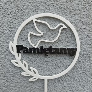 Topper "Pamiętamy z gołębiem"