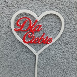 Topper "Dla Ciebie"