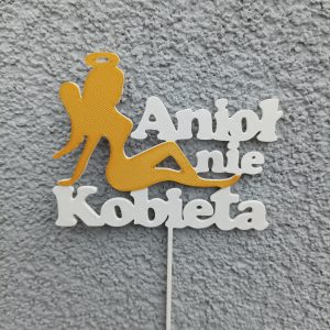 Topper "Anioł nie kobieta"
