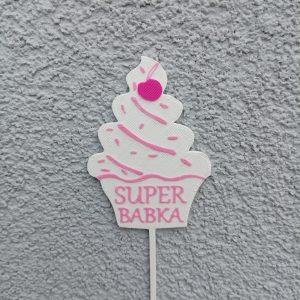 Topper "SUPER BABKA"