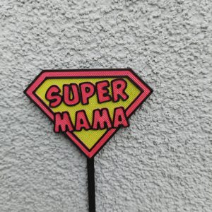 Topper "Super mama"