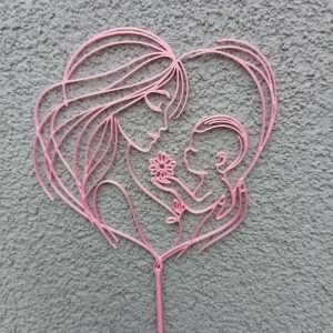 Topper "Mama z dzieckiem"