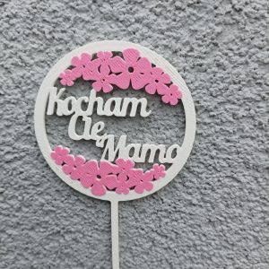 Topper "Kocham Cię mamo"