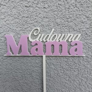 Topper "Cudowna mama"